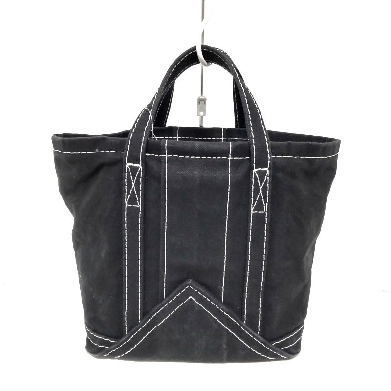 ebagos(エバゴス) トートバッグ美品 - 黒 キャンバス - メルカリ 