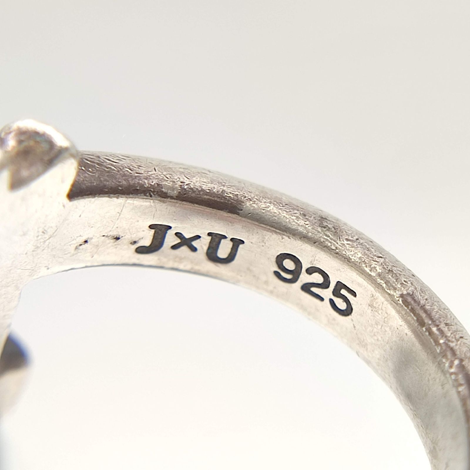 美品】Justin Davis J×U WRAPTURE クラウンキーモチーフリング SILVER 