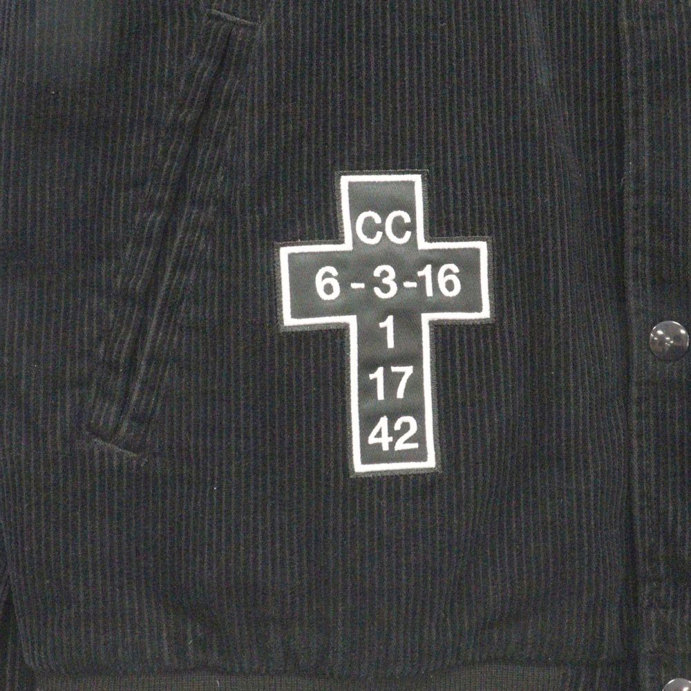 18ss supreme old english コーデュロイスタジャン SUPREME