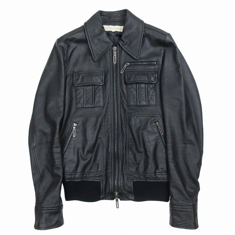 美品 ガラアーベント GalaabenD A2 Leather Jacket カウレザー