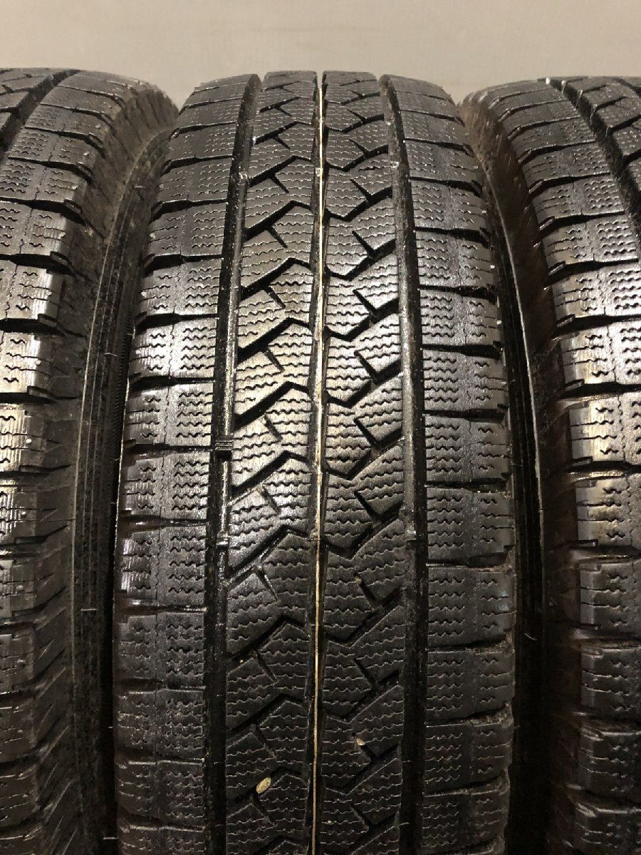 BS BRIDGESTONE BLIZZAK VL1 165R13LT 6PR 13インチ スタッドレス 4本 19年製 バリ溝 サクシード プロボックス等　(KTE043)