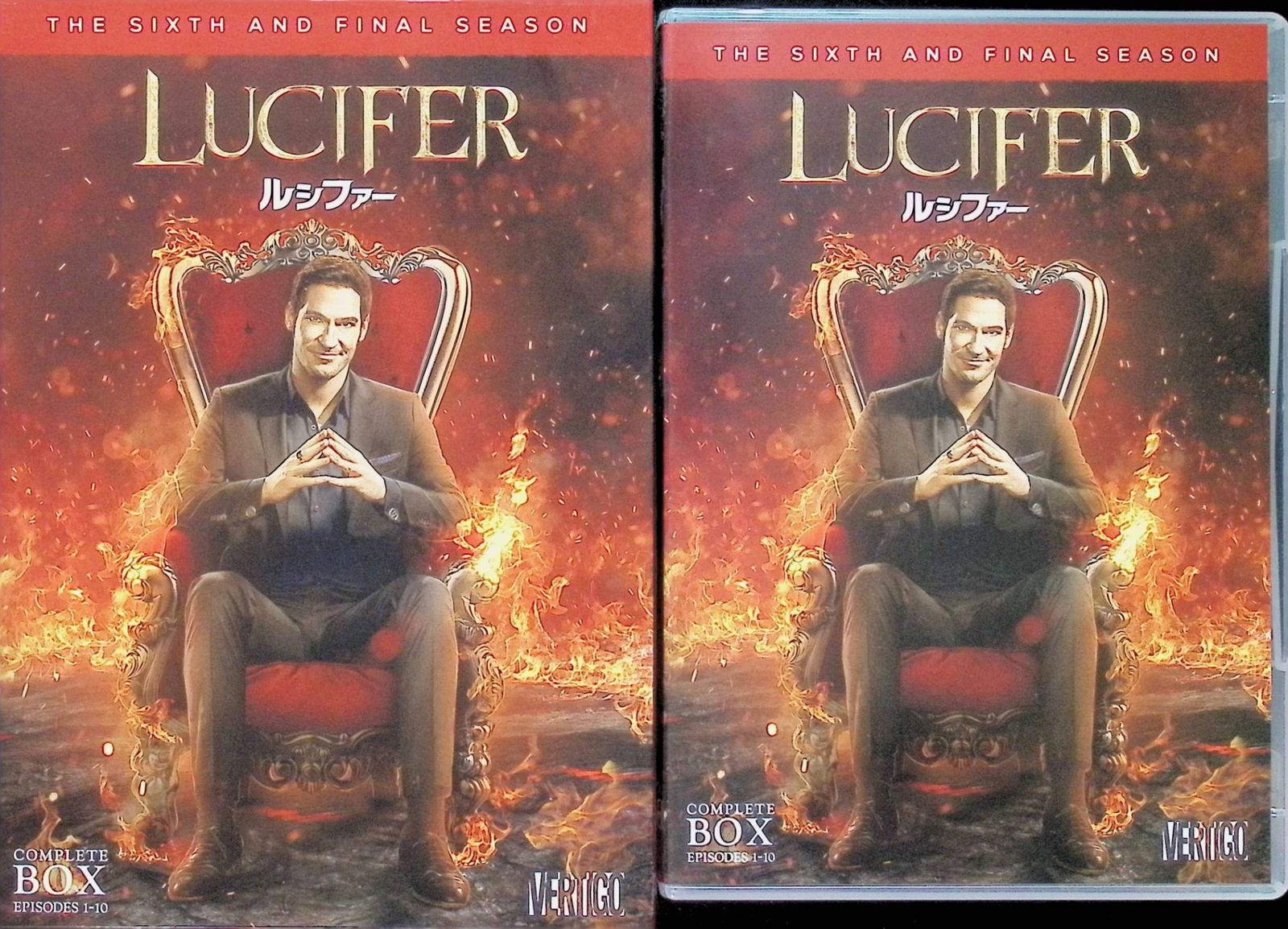 LUCIFER/ルシファー<ファイナル・シーズン>DVDコンプリート・ボックス（DVD3枚組） - メルカリ