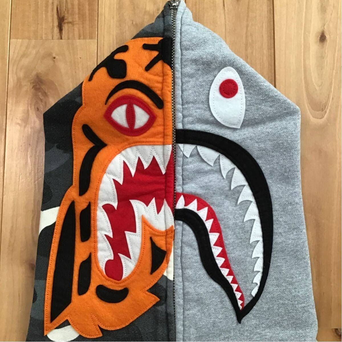 ☆蓄光☆ City camo タイガー シャーク パーカー Lサイズ Tiger shark 