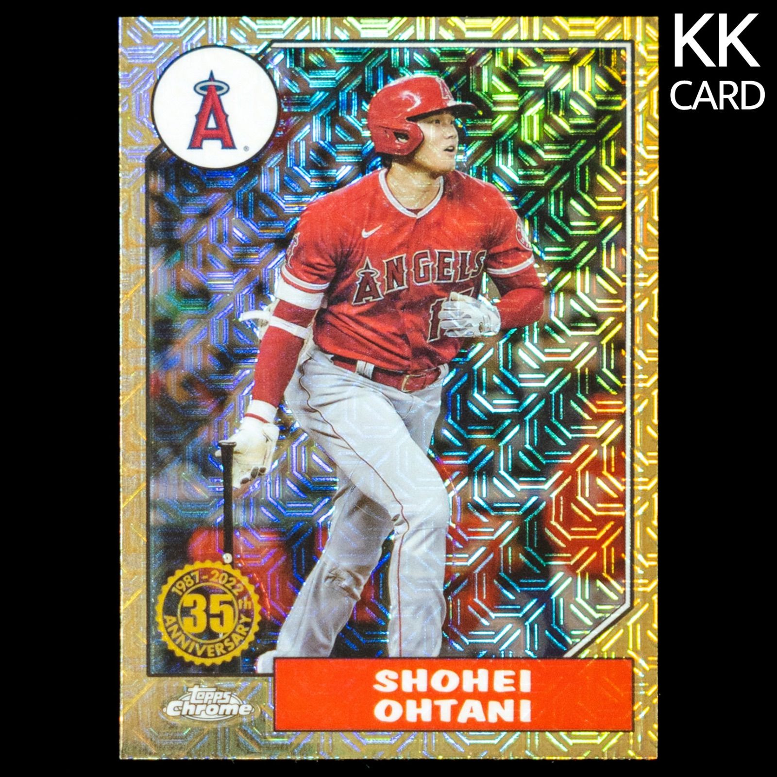 大谷翔平 2022 Topps Update Series Silver Pack Chrome リフラクターカード No.T87C-50 KK  CARD - メルカリ