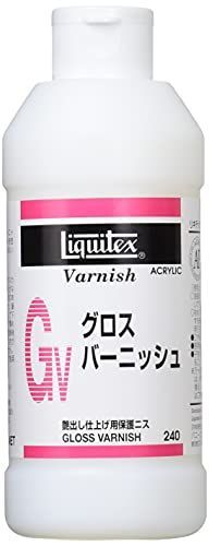 240ml リキテックス アクリル絵具 リキテックス グロスバーニッシュ 240ml