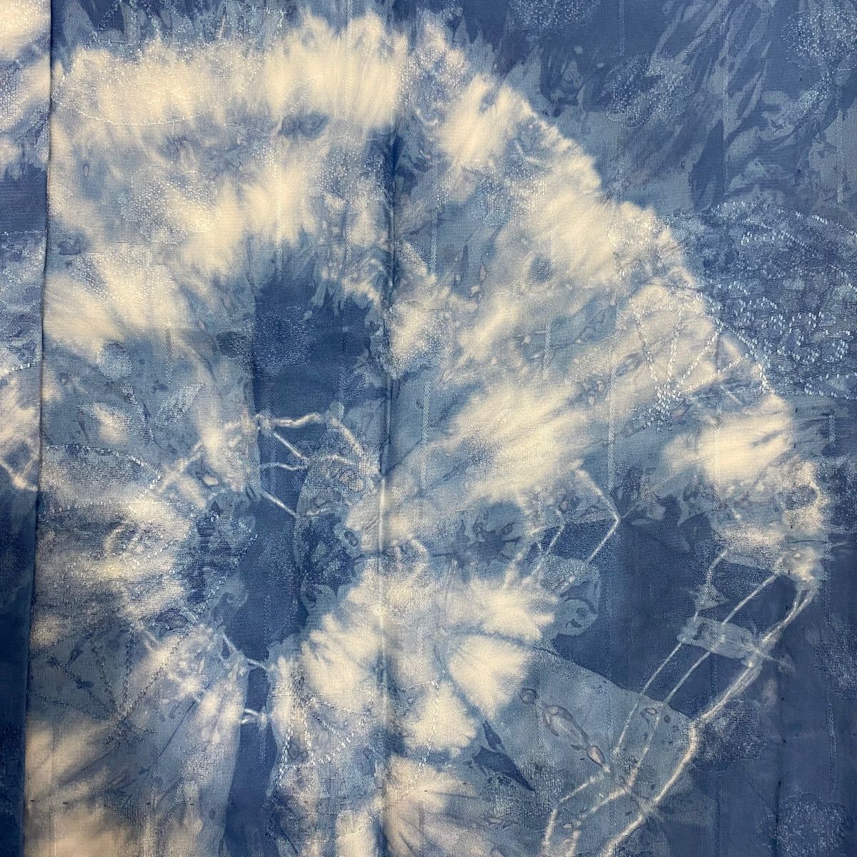 幾何学 青灰色