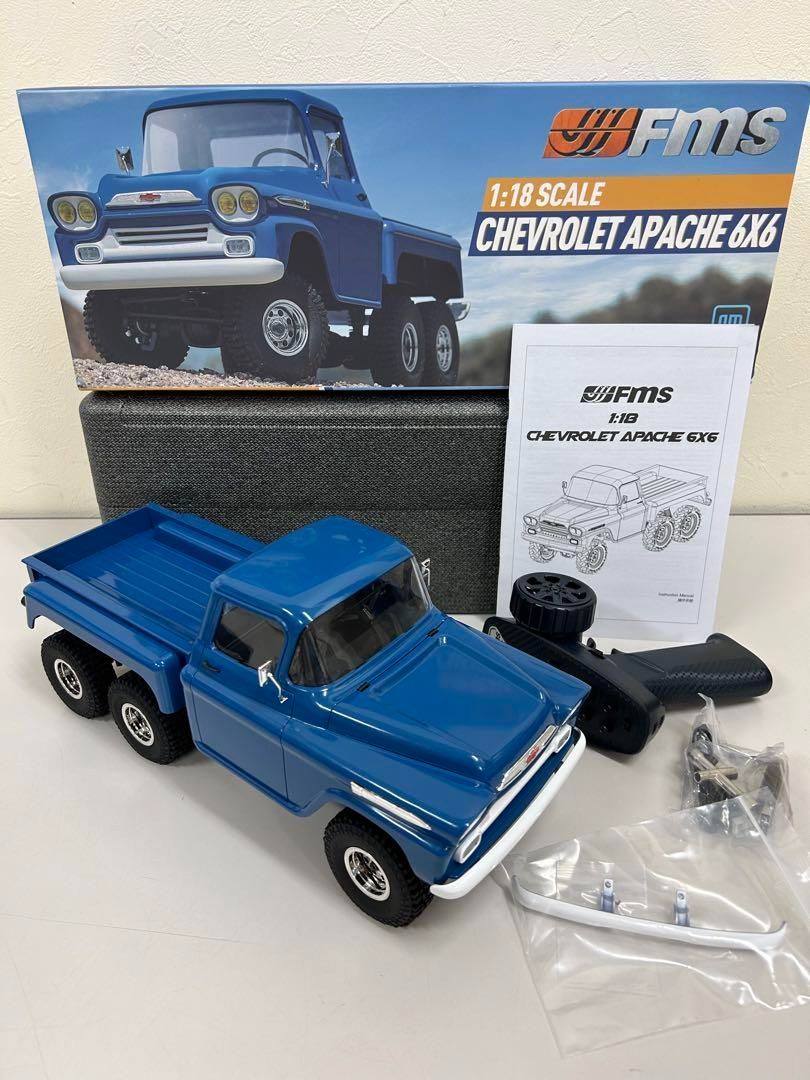 fms 1/18 CHEVROLET APACHE 6×6 シボレーアパッチ中古品【三沢
