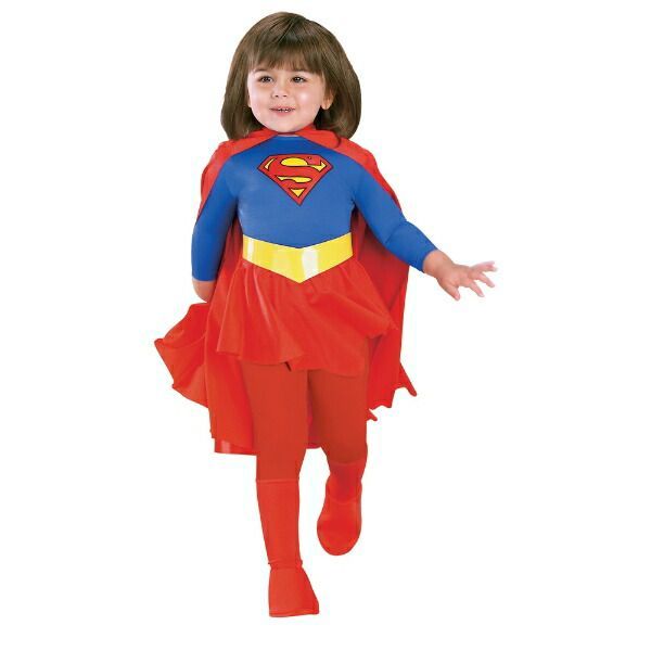 スーパーマン スーパーガール 衣装、コスチューム S コスプレ 子供女性