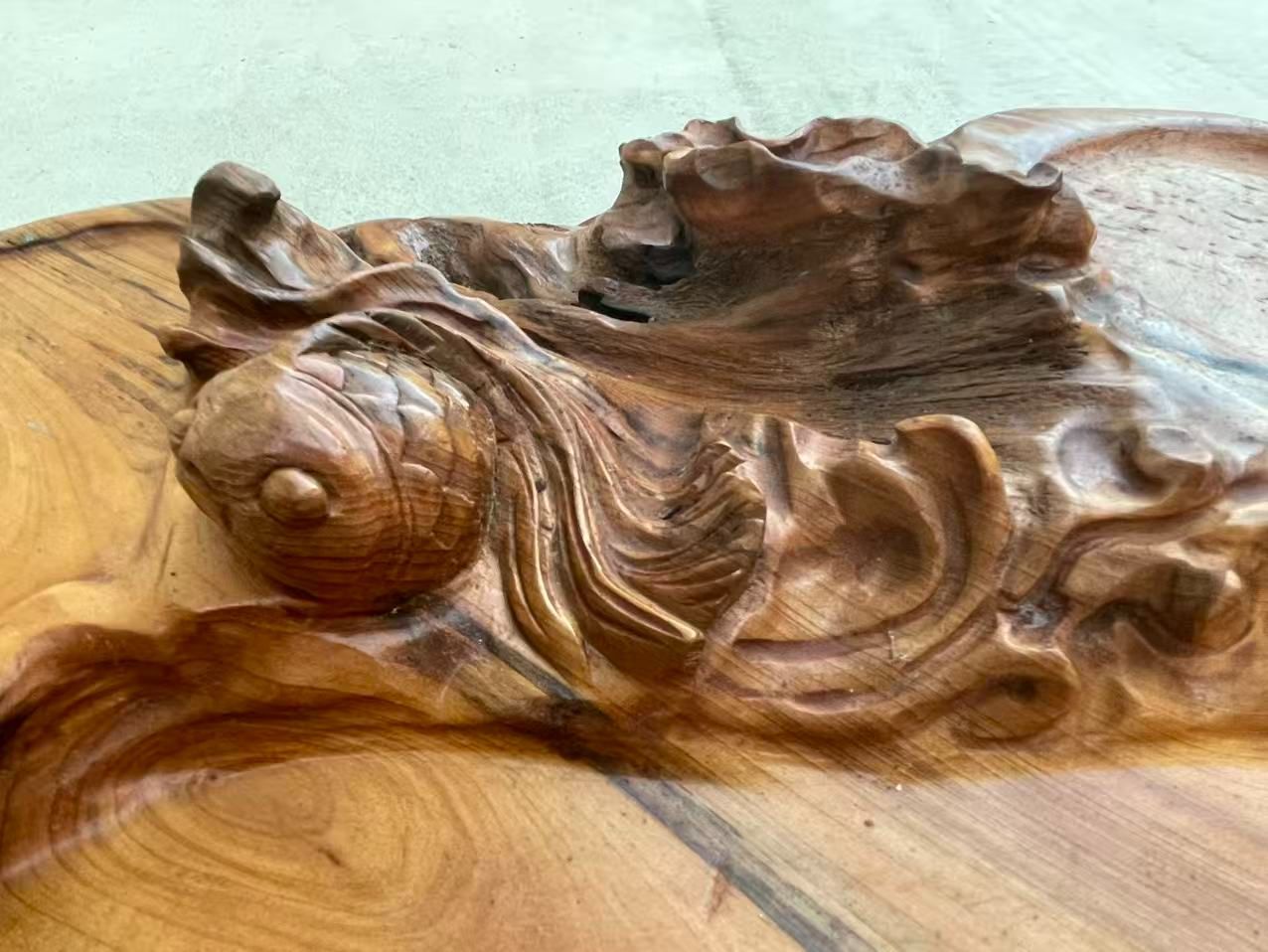 原木茶盤 工芸茶盤