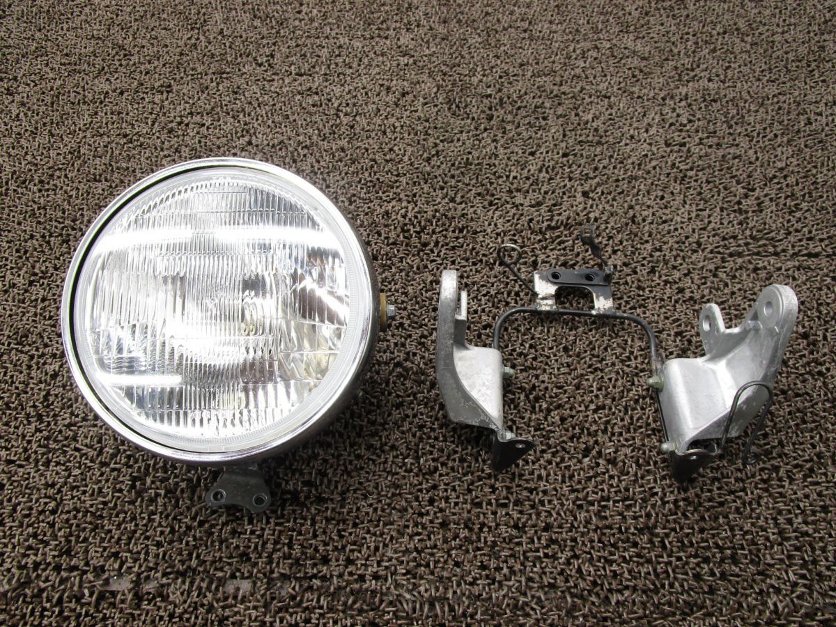 XJR1200 ヘッドライト ステー ▲A6798 4KG ヤマハ 4CC キャブ車 動画有
