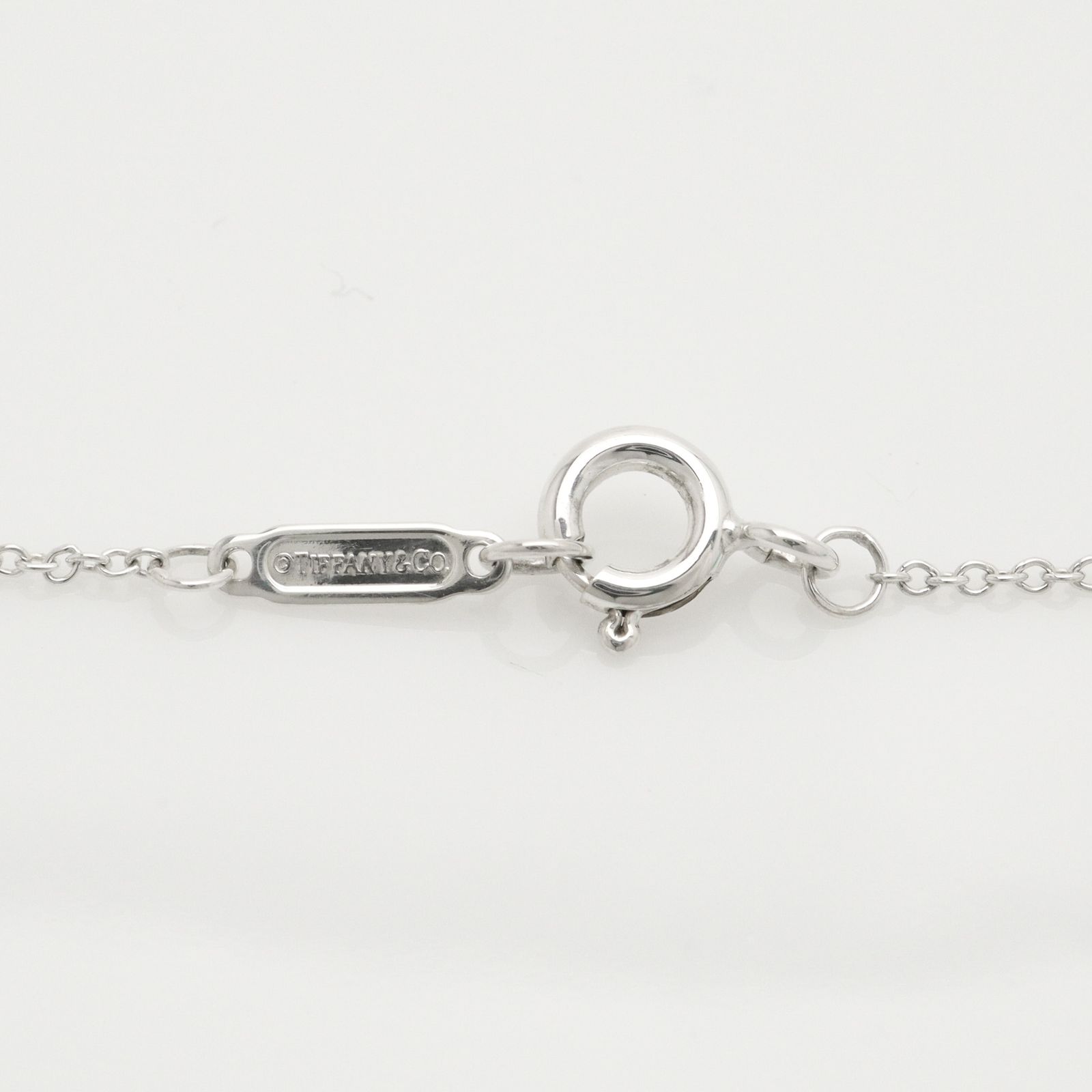 極美品】ティファニー TIFFANY&Co.ステンシル クロス ネックレス AG925 