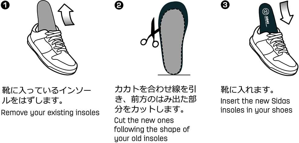 ☆ SIDAS シダス 3feet・アクション 314060 81 - レインボーショップ