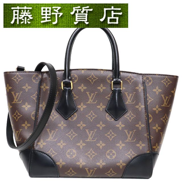 ルイヴィトン LOUIS VUITTON フェニックスPM 2way モノグラムキャンバス × レザー 茶 × 黒 ハンドバッグ M41538 8173