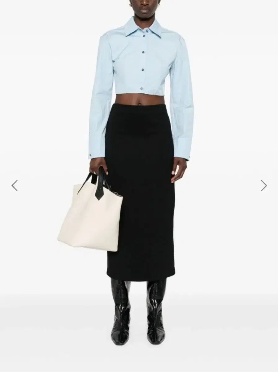 MAX MARA マックスマーラ スリット ジャージ スカート