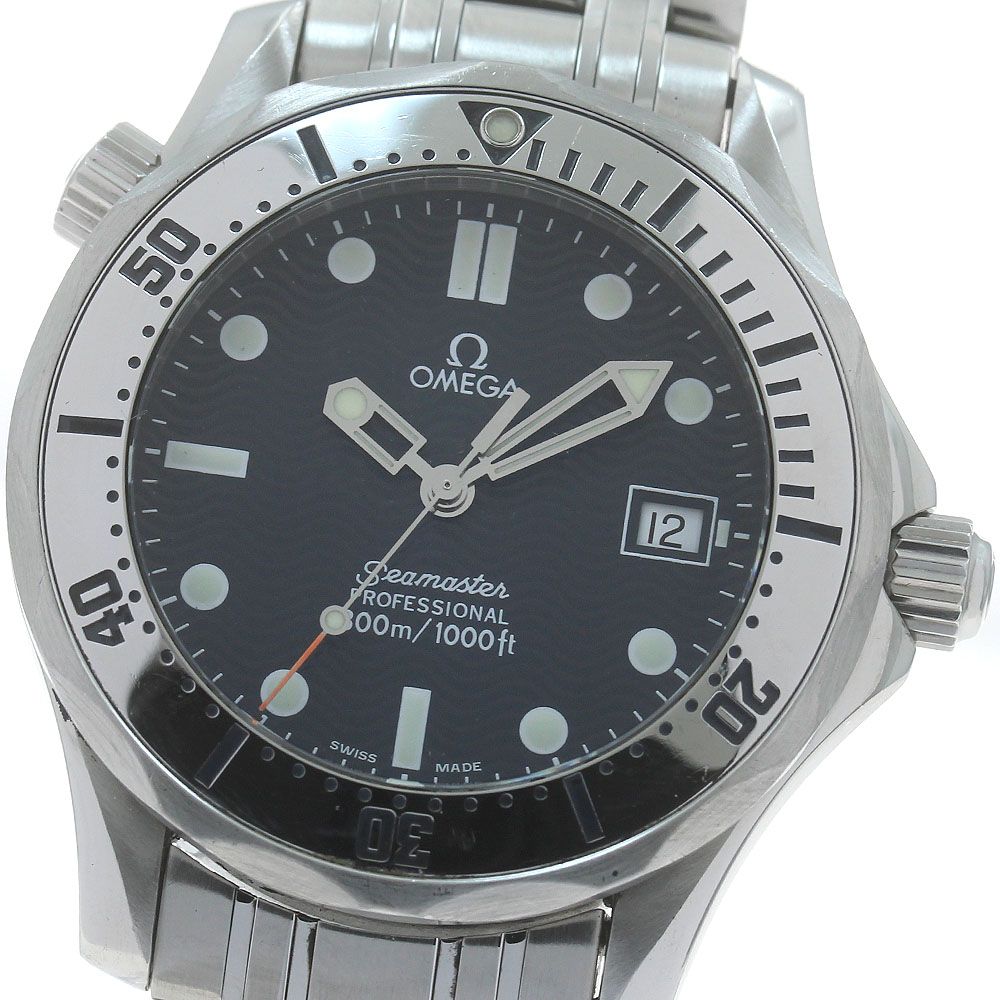 オメガ OMEGA 2562.80 シーマスター300 デイト クォーツ ボーイズ_865053