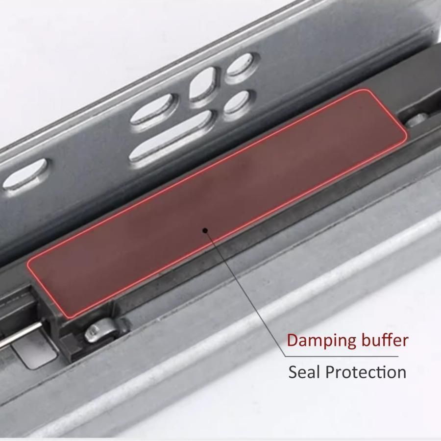 プッシュオープン スライドレール