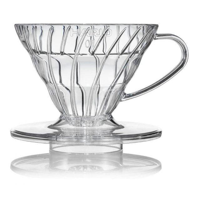 HARIO ハリオ V60 01 透過 コーヒードリッパー クリア コーヒードリップ 1 2杯用 VDR-01T