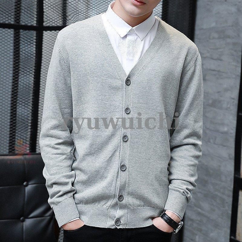 SINSS ニットポロカーディガン ブラウン L SINSS カーディガン