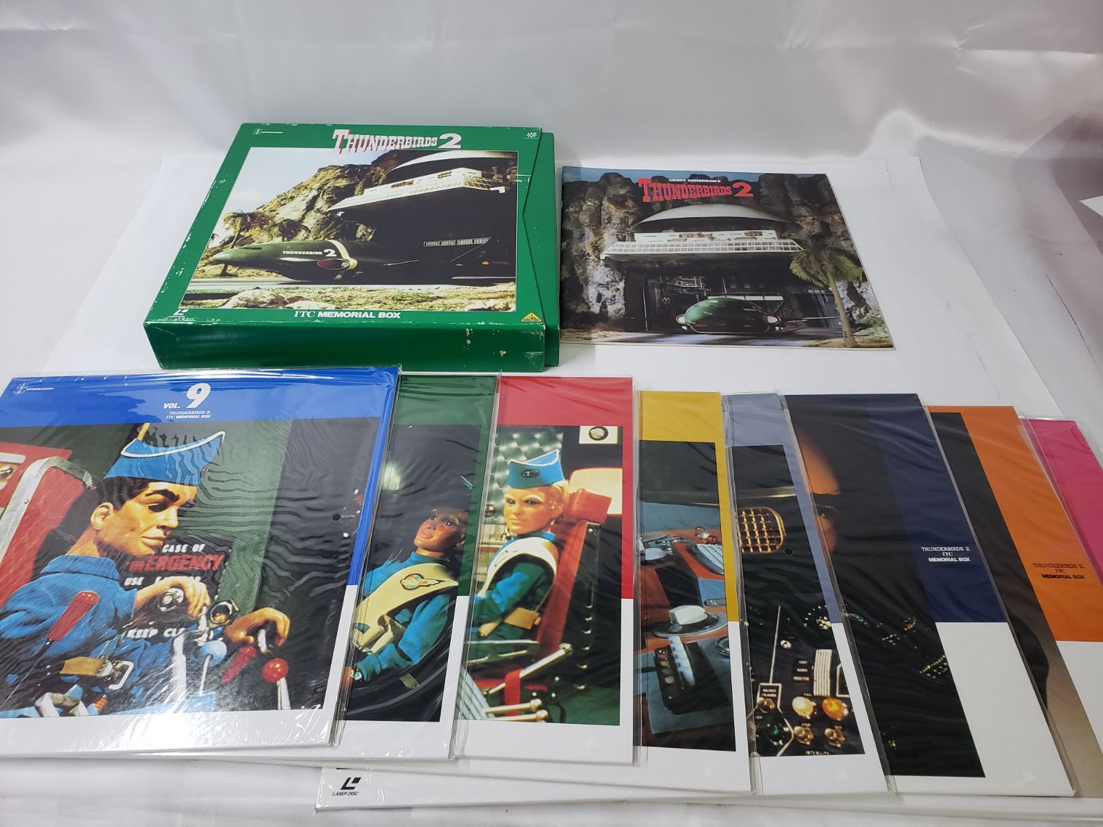美品!!　サンダーバード LD BOX PART1/PART2/劇場版　3セット レーザーディスク LD サンダーバード PART1 & PART2 & 劇場版 3点