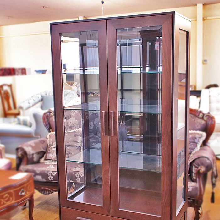 国産 2ドアキャビネット cabinet 幅80cm ガラスショーケース 国産 2ドアキャビネット cabinet 幅80cm ガラスショーケース