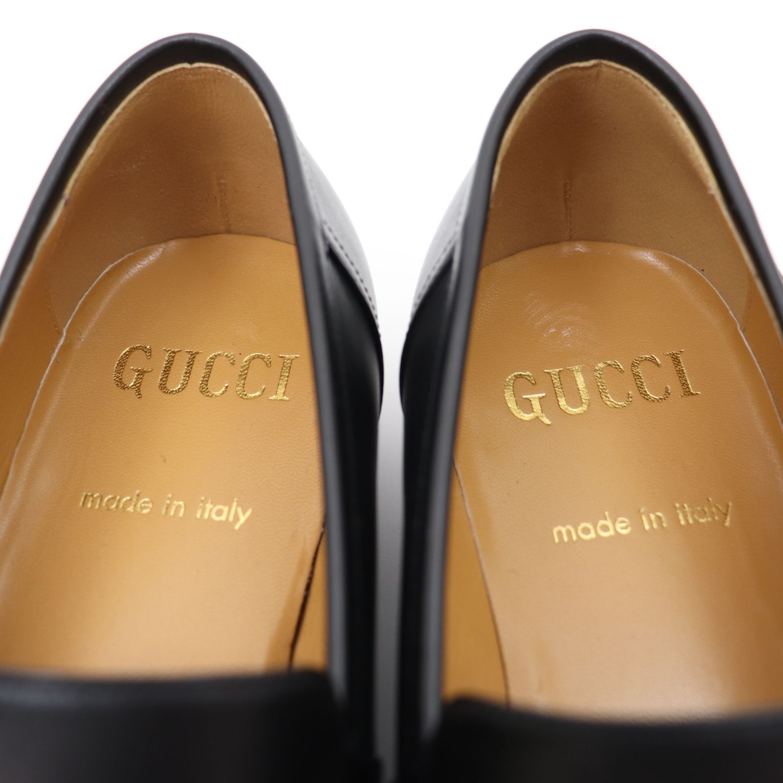 ITZZ8MR5MY0 未使用 GUCCI グッチ ローファー モカシン ホース