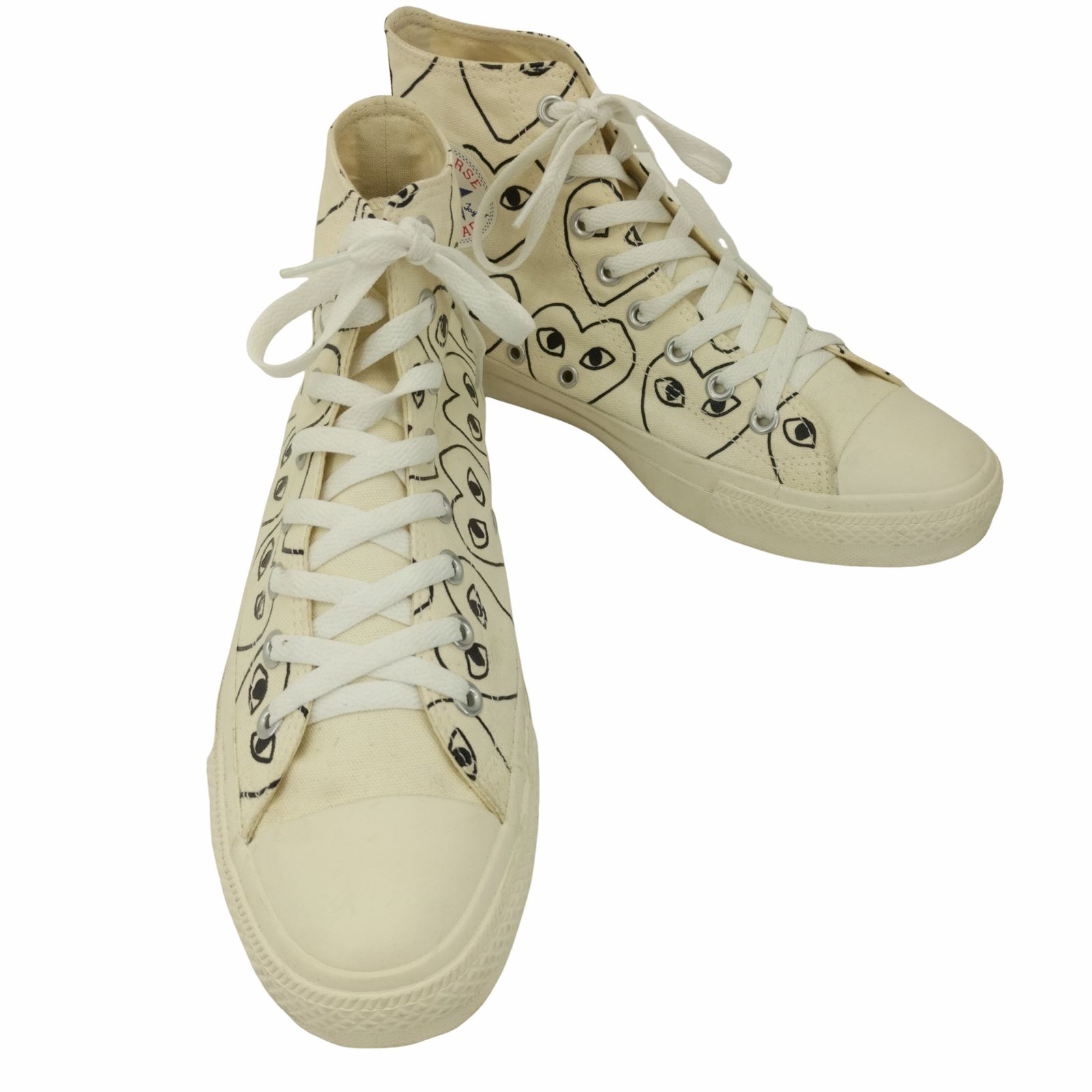 プレイコムデギャルソン PLAY COMME des GARCONS Chuck Taylor Hi  メンズ JPN：27 