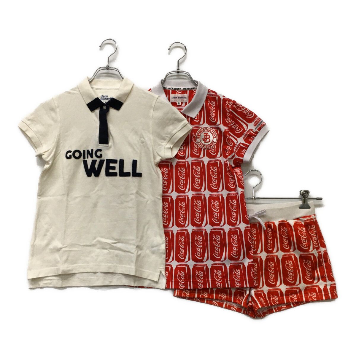 ジャックバニー　コカコーラ　ゴルフウェア　レディース　セット 中古 レディース ジャックバニー Jack Bunny!! コーディネート