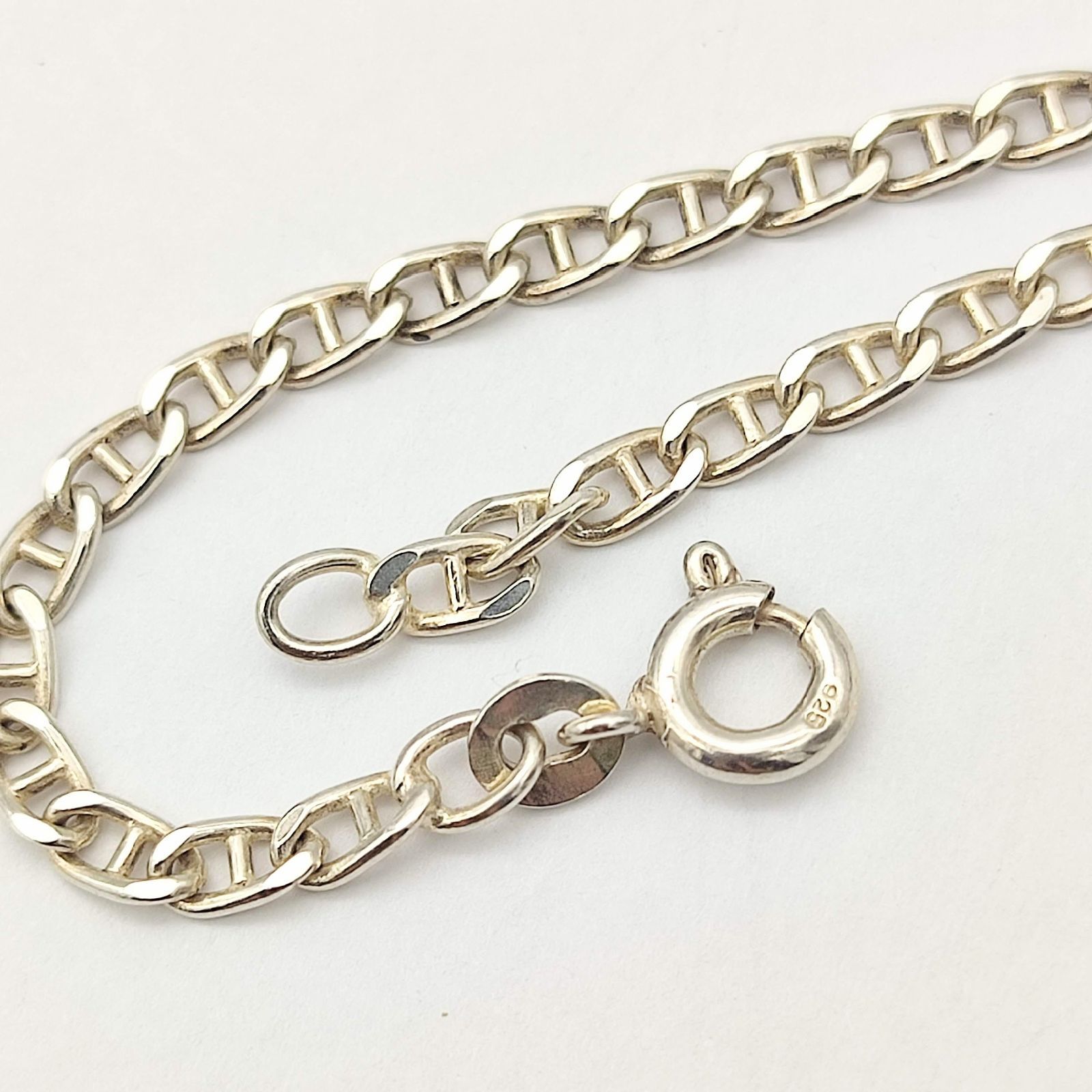 美品】UNOAERRE ウノアエレ アンカーチェーンネックレス SILVER