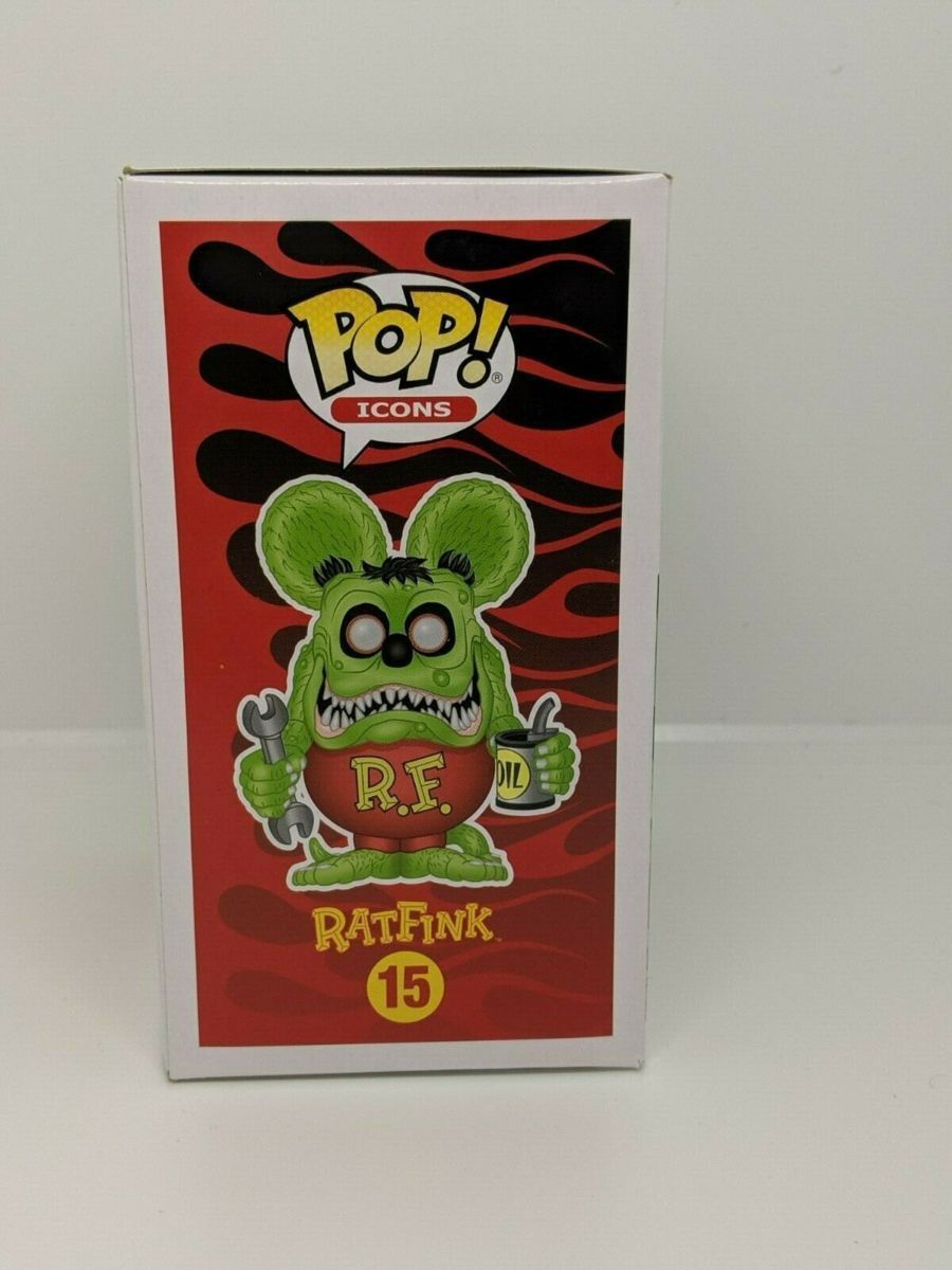 ラット フィンク フィギュア RAT FINK FUNKO POP グリーン クローム ソフビ人形 - メルカリ