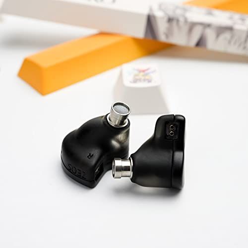 Rinko SeeAudio x Z Reviews Rinko 1 ダイナミック ドライバー +1平面駆動 イヤホン インイヤー モニター、ハイブリッド ドライバー HiFi IEM カスタマイズされたシリコンフォーム イヤー チップを装備したインイヤー イ