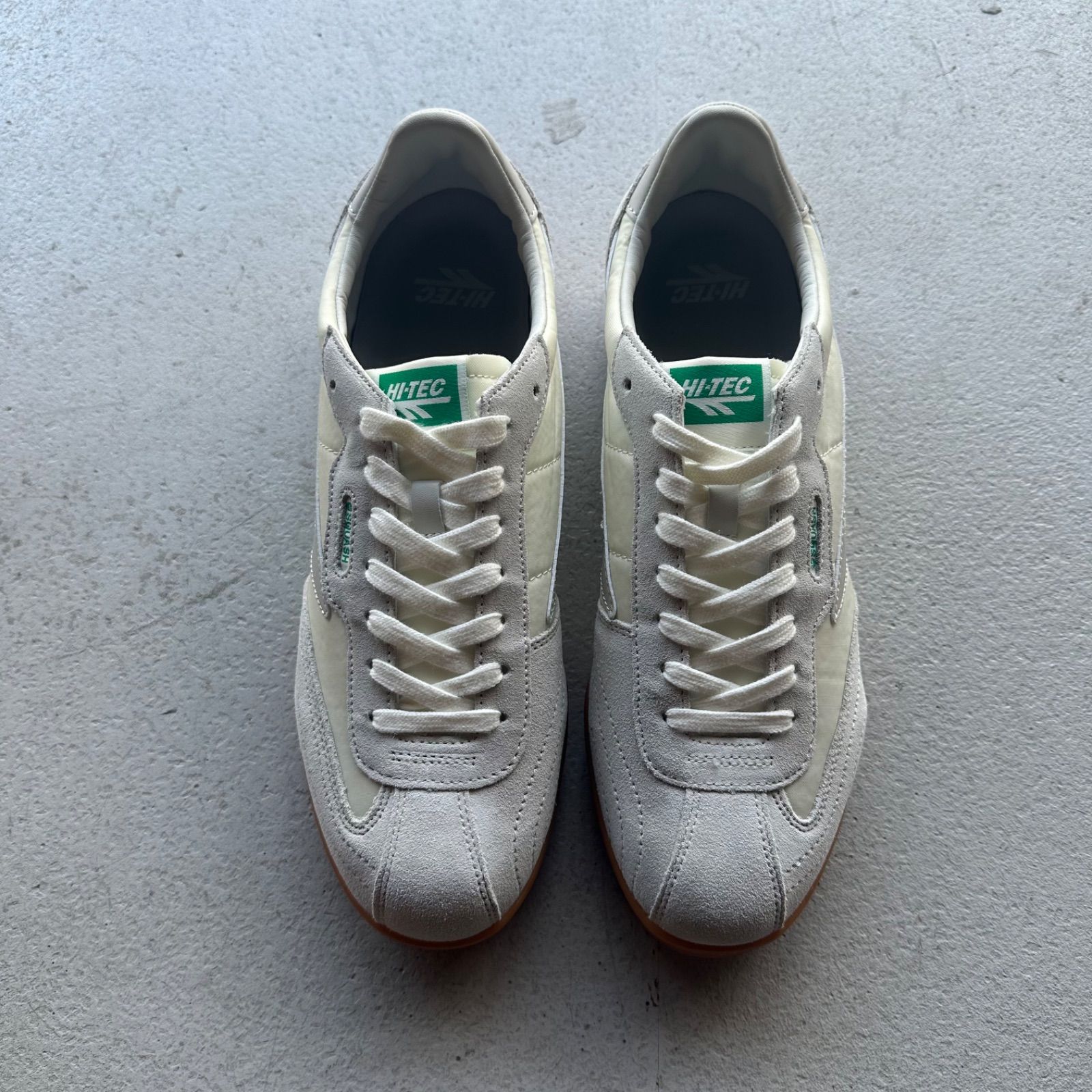 HI-TEC SQUASH WHITE / GREEN ハイテック スカッシュ ホワイト