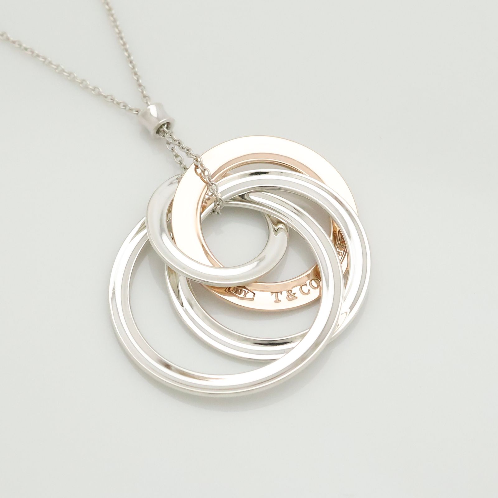 美品】ティファニー TIFFANY&Co. 4連 1837 インターロッキング
