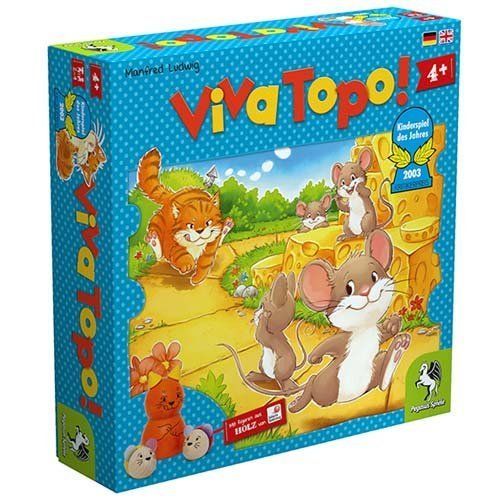 ねことねずみの大レース Viva Topo! PG66003 ボードゲーム