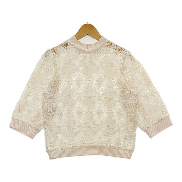 CLANE クラネ クラシックレース トップス 10122-4162 ブラウス プル 