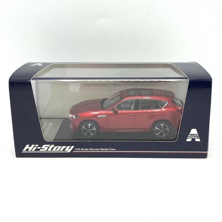 【中古】Hi-Story 1/43 マツダ CX-60 XD-HYBRID Premium Modern 2022(ソウルレッドクリスタルメタリック)[69]