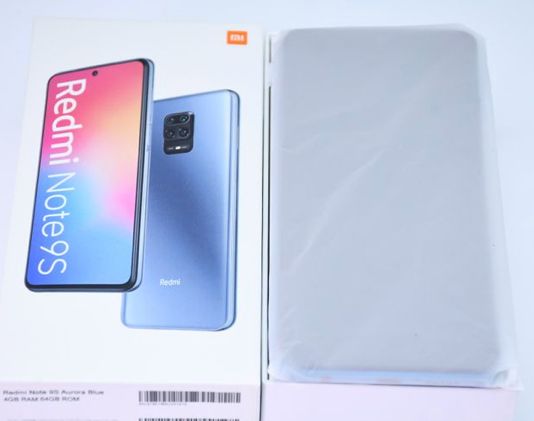 美品】SIMフリー Redmi Note 9S 64GB オーロラブルー Redmi Note