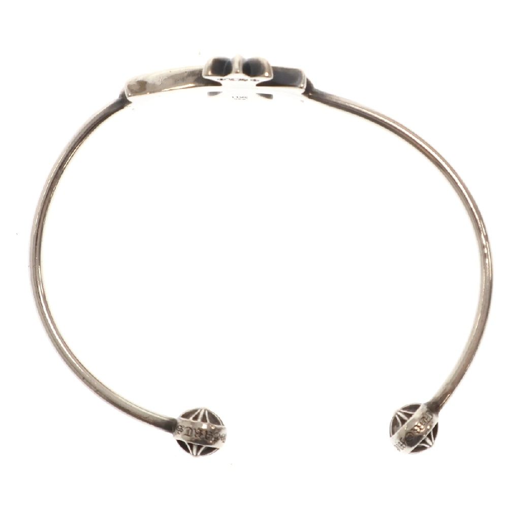 CHROME HEARTS (クロムハーツ) SKINNY BANGLE TINY CH CROSS AFTER