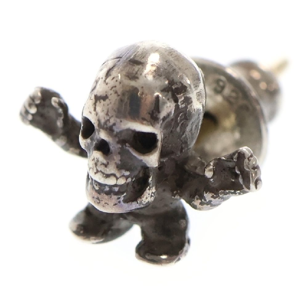 CHROME HEARTS クロムハーツ FOTI HARRIS TEETER フォティ ハリスティーター スタッドピアス シルバー