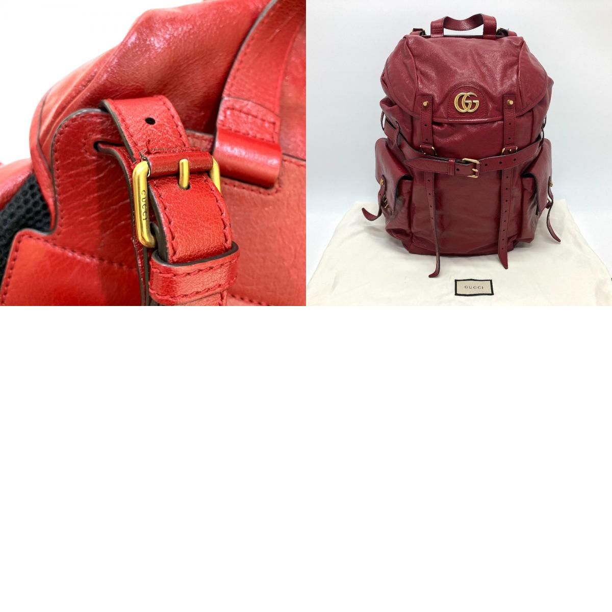 グッチ GGマーモント リベル タイガー キャットヘッド バックパック