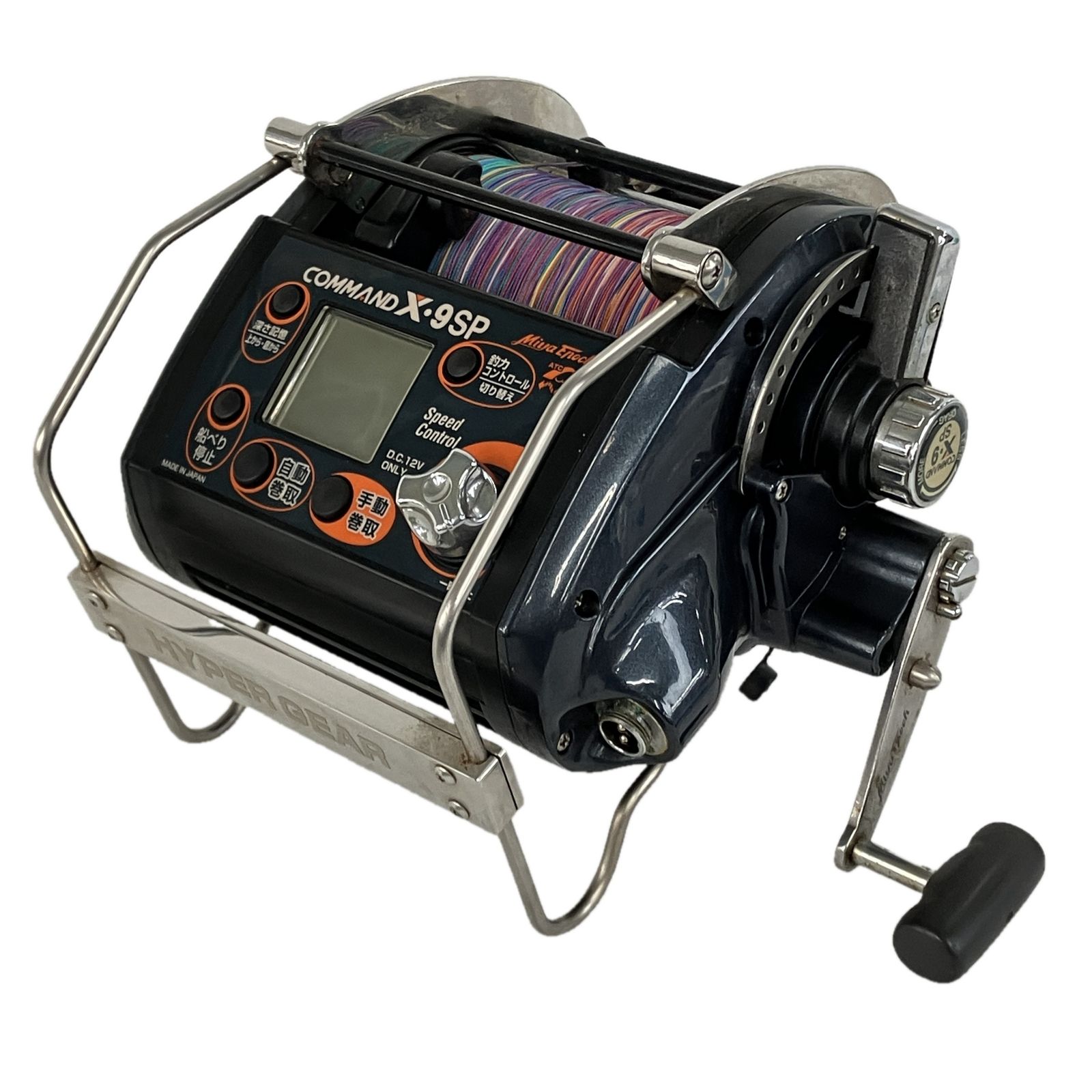 ミヤマエ ミヤエポック コマンド X-9SP 12V 電動リール 釣具 Y10502379