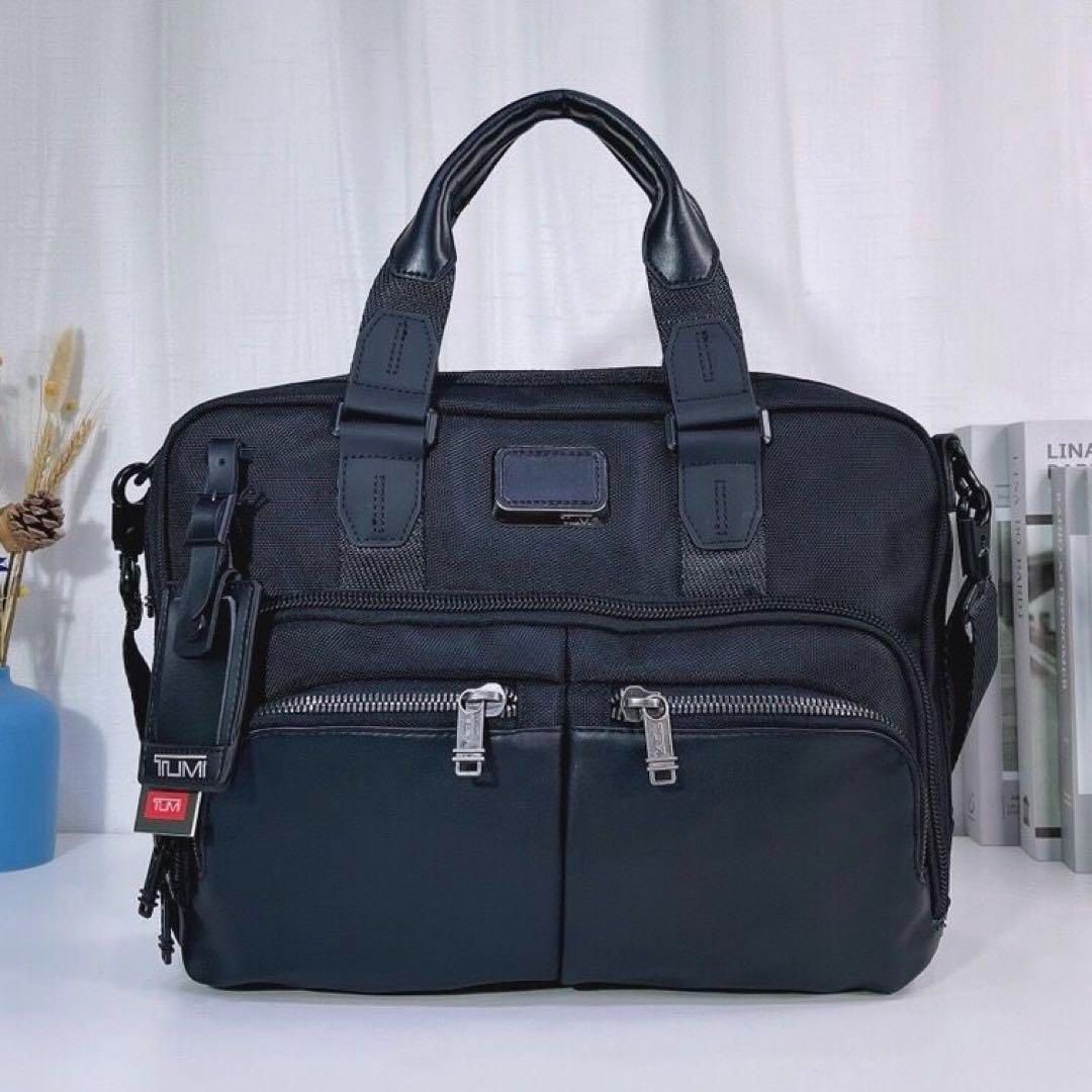 TUMI ALPHA BRAVO 2wayブリーフケース ビジネスバッグ ブラック