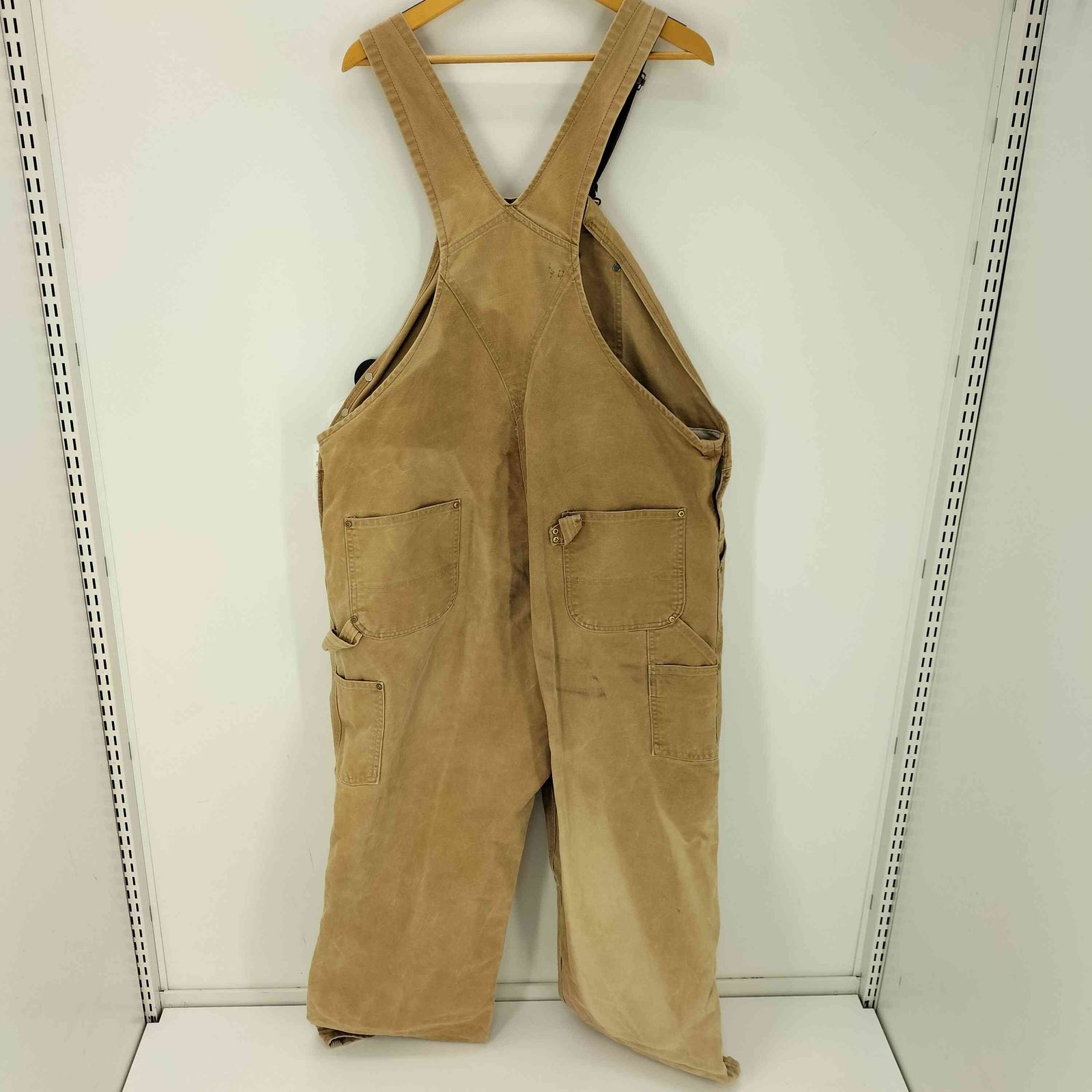 カーハート Carhartt 90S FR Flame Resistant DUCK BIB OVERALLS 星型タグ ダック地 ダブルニー ペインター ワーク オーバーオール ビックサイズ メンズ 表記無
