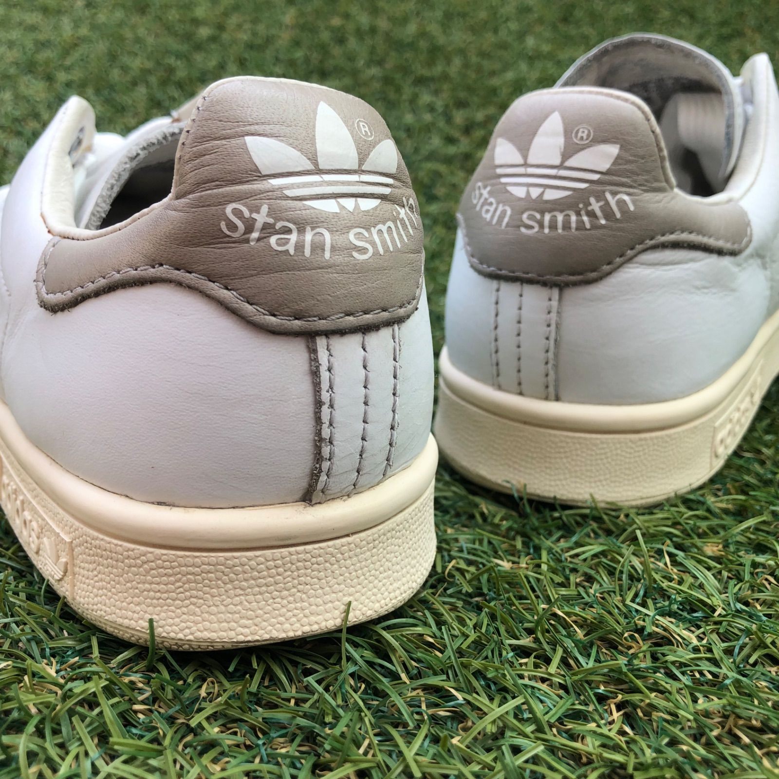 美品22.5 adidas STANSMISTHアディダス スタンスミスHT24