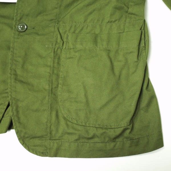 ENGINEERED GARMENTS テーラードジャケット M オリーブ 新品 Engineered Garments エンジニアードガーメンツ アメリカ製