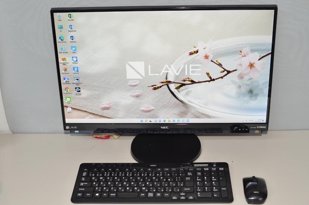 一体型パソコン 最新Windows11+office NEC GD254DCAA 高性能core i5 