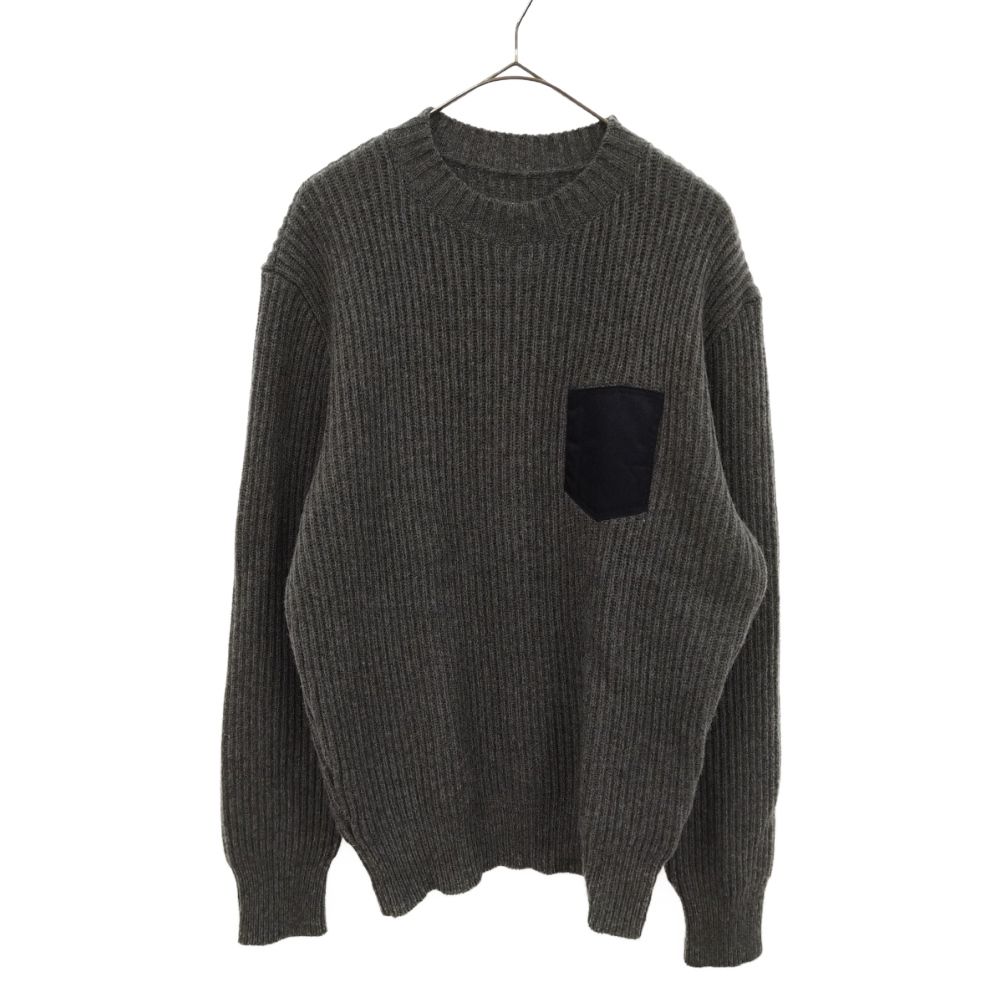 Martin Margiela (マルタンマルジェラ) 10 21AW ALPACA KNIT CREW WITH ...