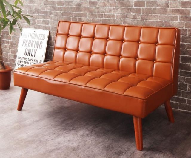 ソファ ソファー ヴィンテージスタイル リビングダイニング ダイニングソファ 左アーム 2人掛け ソファ ソファー ヴィンテージスタイル リビングダイニング ダイニング