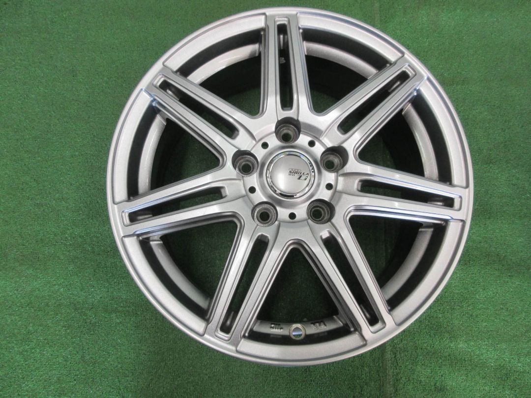セラ 16インチ中古ホイール シビラネクストZ7 6.5-16 5H114.3 +53