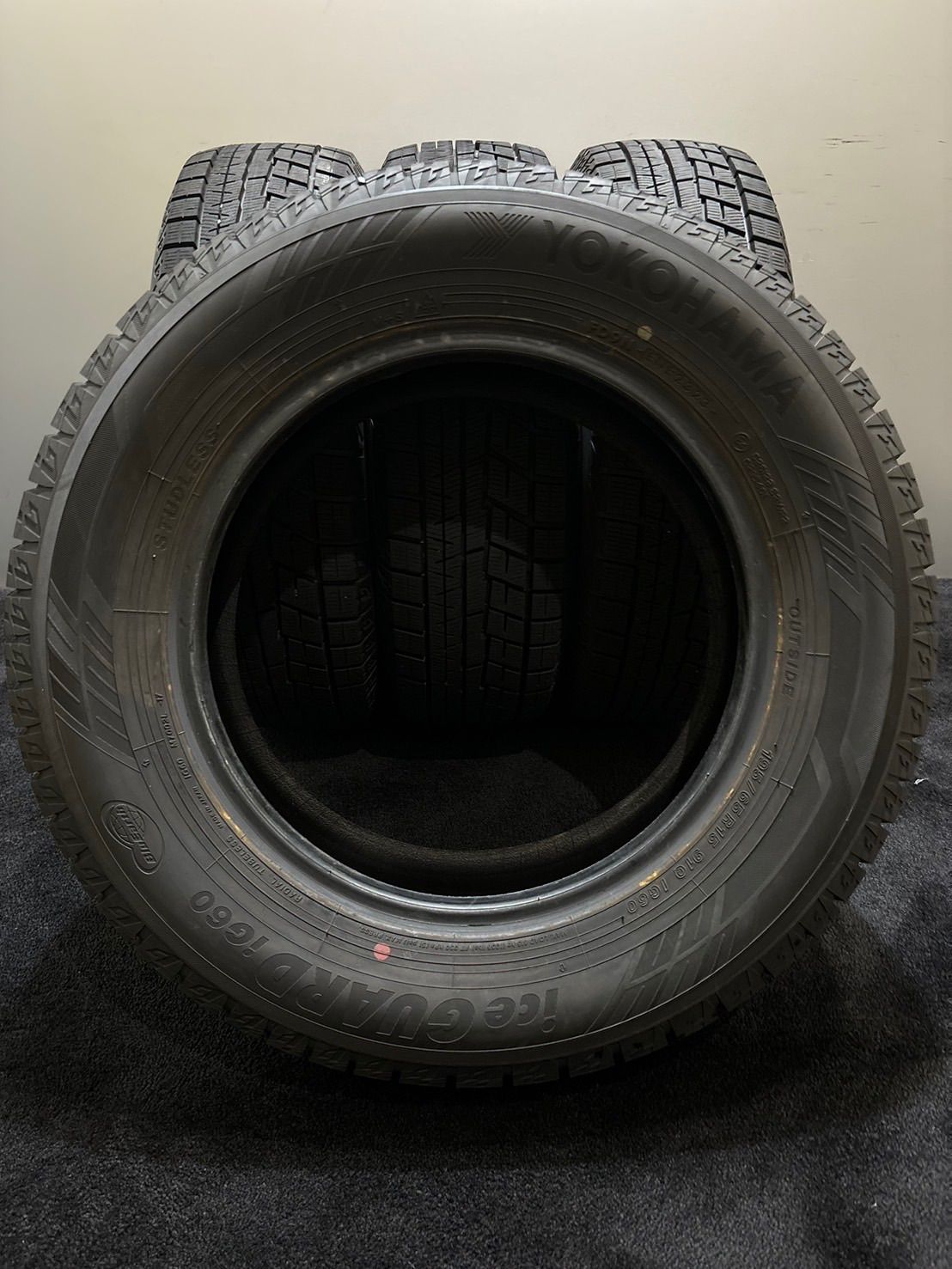 YOKOHAMA ice GUARD iG60 195/65R15 15インチ スタッドレス 4本 2017年