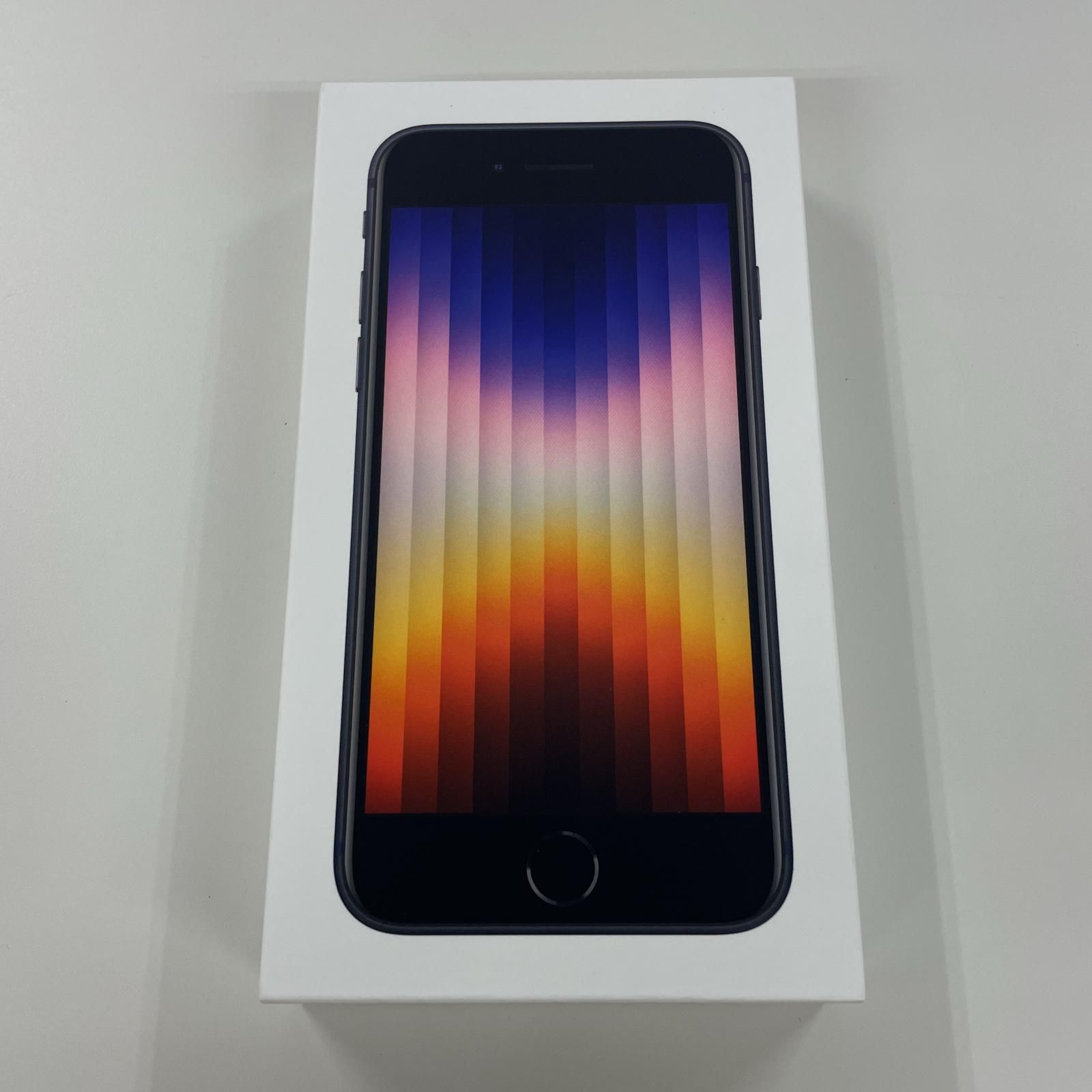 SIMフリー iPhone SE(第3世代) 64GB ミッドナイト
